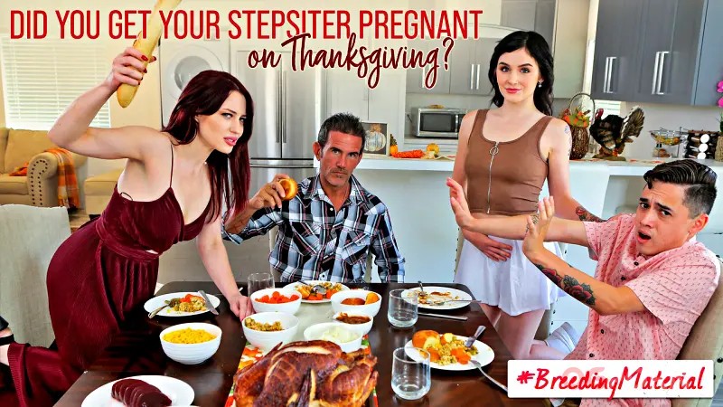 Did You Get Your Stepsister Pregnant On Thanksgiving By Rosalyn Sphinx